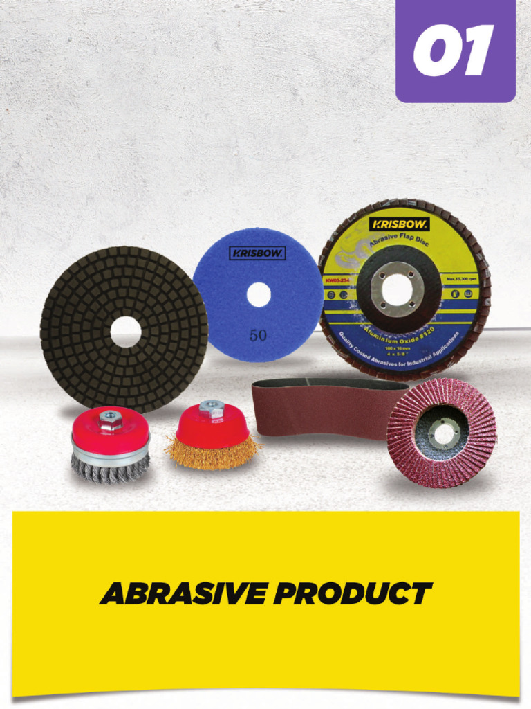 Sandpaper and Grinding Tools Catalog | PDF