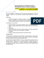 Producto Final Antologia de Refranes, Dichos y Pregones