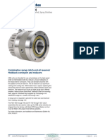 HSB (High Speed Backstops) : Ball Bearing Supported, Sprag Clutches