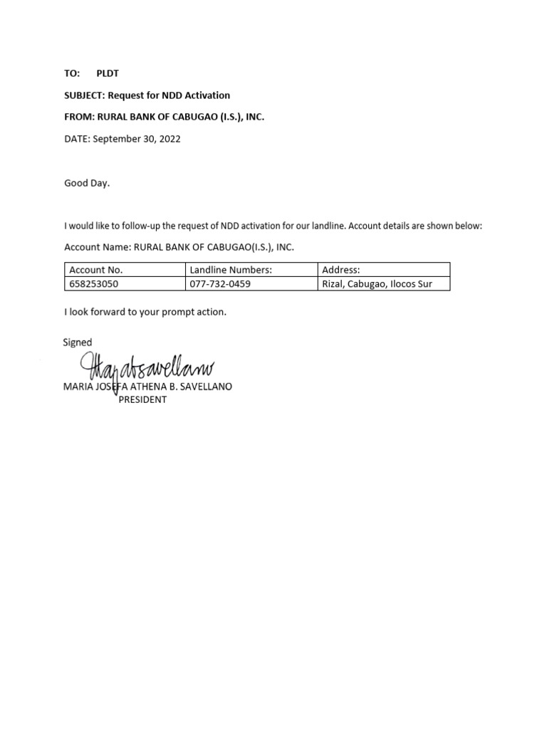 Ndd Activation Backup Pdf