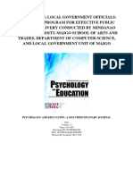 Psychology and Education: A Multidisciplinary Journal: 10.5281/zenodo.8264895