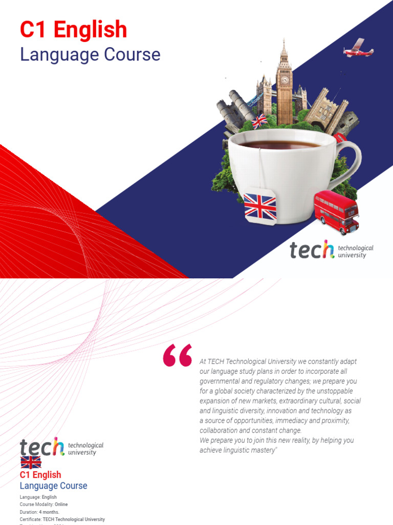 c1 English Course | PDF | Fluency | Communication