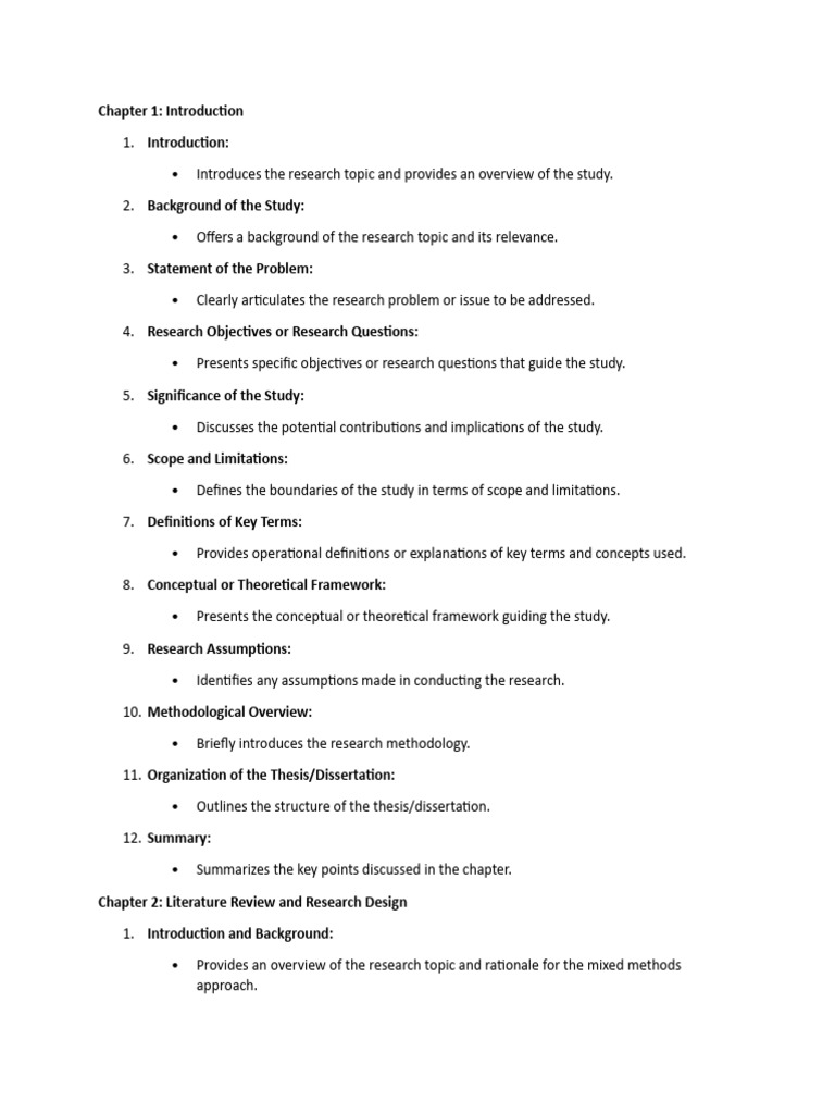 Mixed Methods Research Structure | PDF | Methodology | Qualitative Research