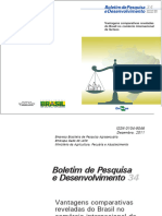BOP 34 Vantagens Comparativas Reveladas Do Brasil No Comercio Internacional de Lacteos