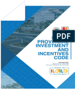 Provincial Investment Code
