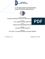 Tipos de Investigacion Cuadro Comparativo