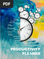 Productivity Planner