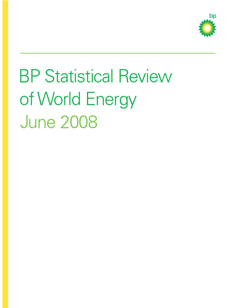 BP World Energy Review 2008 Insights | PDF | Petroleum | West Texas ...