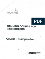Training Course for Instructors