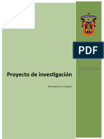 Indicadores para La Evaluación de Proyectos de Investigació1