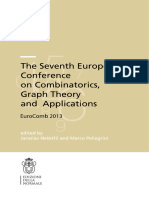 (CRM Series 16) Roman Glebov, Daniel Král’, Jan Volec (Auth.), Jaroslav Nešetřil, Marco Pellegrini (Eds.) - The Seventh European Conference on Combinatorics, Graph Theory and Applications_ EuroComb 20