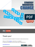 4029 3d Text Blocks Strategy Innovation Change Powerpoint Template