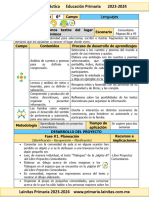 6to Grado Octubre - 01 Disfrutemos Textos Del Lugar Donde Vivimos (2023-2024)