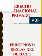 Clase 12-08-2023 Reglas de Derecho Internacional Privado