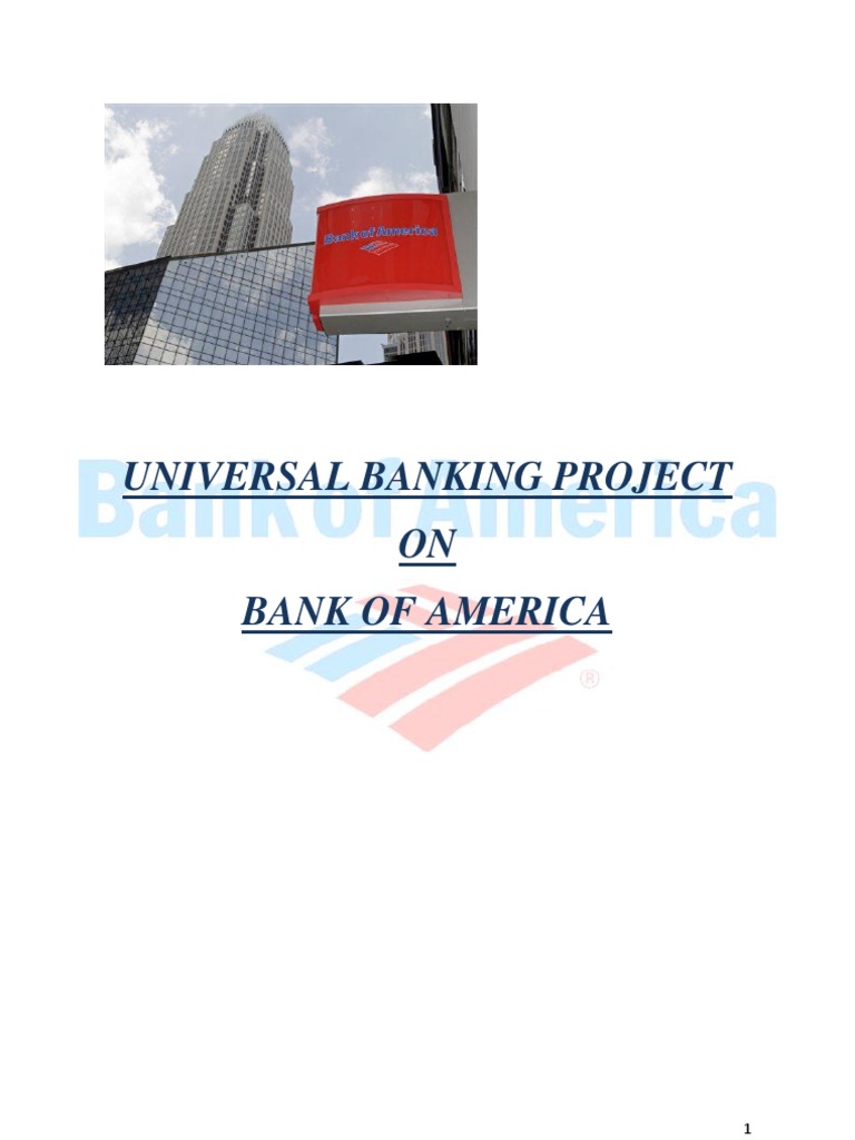 Bank of America 1 Refinancing Mortgage Loan