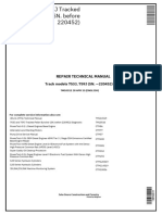 John Deere 753J, 759J Tracked Feller Buncher Technical Service Repair Manual TM10511 PDF