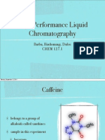 High Performance Liquid Chromatography: Barba, Biadomang, Dulos CHEM 127.1
