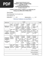 Updated Practical Rubrics HVAC&R