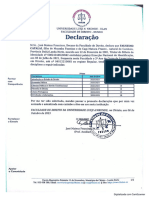 Declaração Com Notas