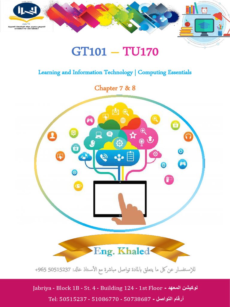 Chapter 7 & 8: Learning and Information Technology - Computing ...