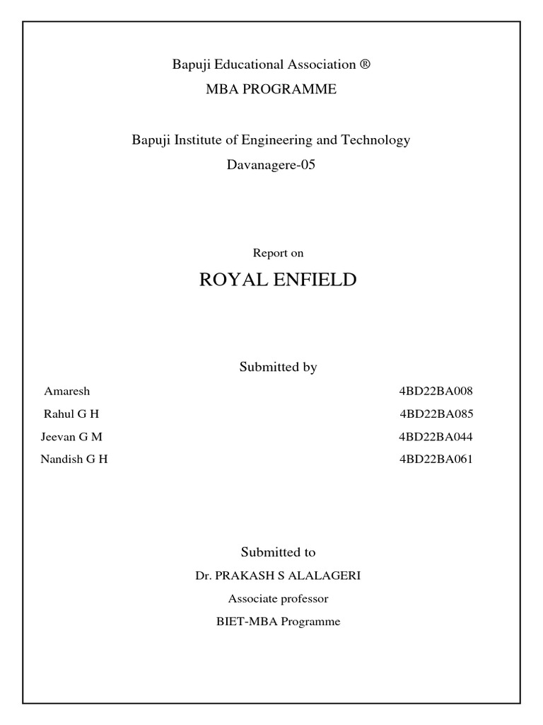 Final Report of Re | PDF