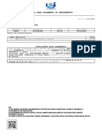 Ficha para Pagamento de Emolumentos: Extenso: São Quinhentos Meticais