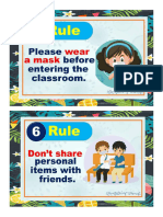 classroom rules new normal