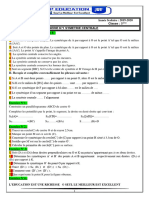 TD #1 Symetrie Centrale