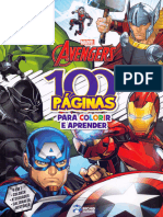 resumo-100-paginas-para-colorir-disney-vingadores-jefferson-ferreira