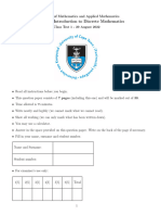 MAM1008 Class Test 1 Memorandum - 2022