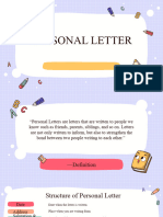 Xi Wajib - Personal Letter
