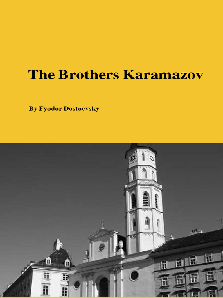 Dostojevski Karamazov PDF The Brothers Karamazov