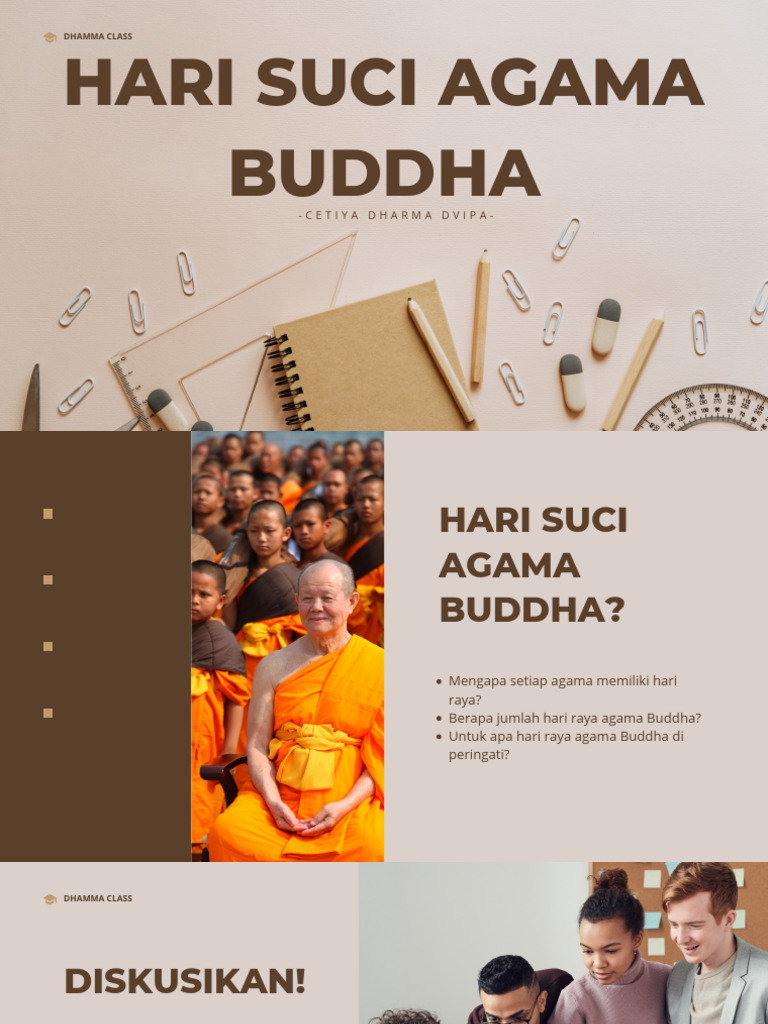 tuliskan 4 hari raya dalam agama buddha
