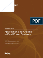 Application and Analysis in Fluid Power Systems