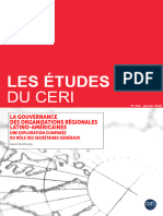 Parthenay - La Gouvernance Des Organisations Régionales Latino-Américaines