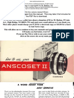 Ansco Anscoset II