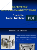 High Velocity Forming by Gopal k.dixit