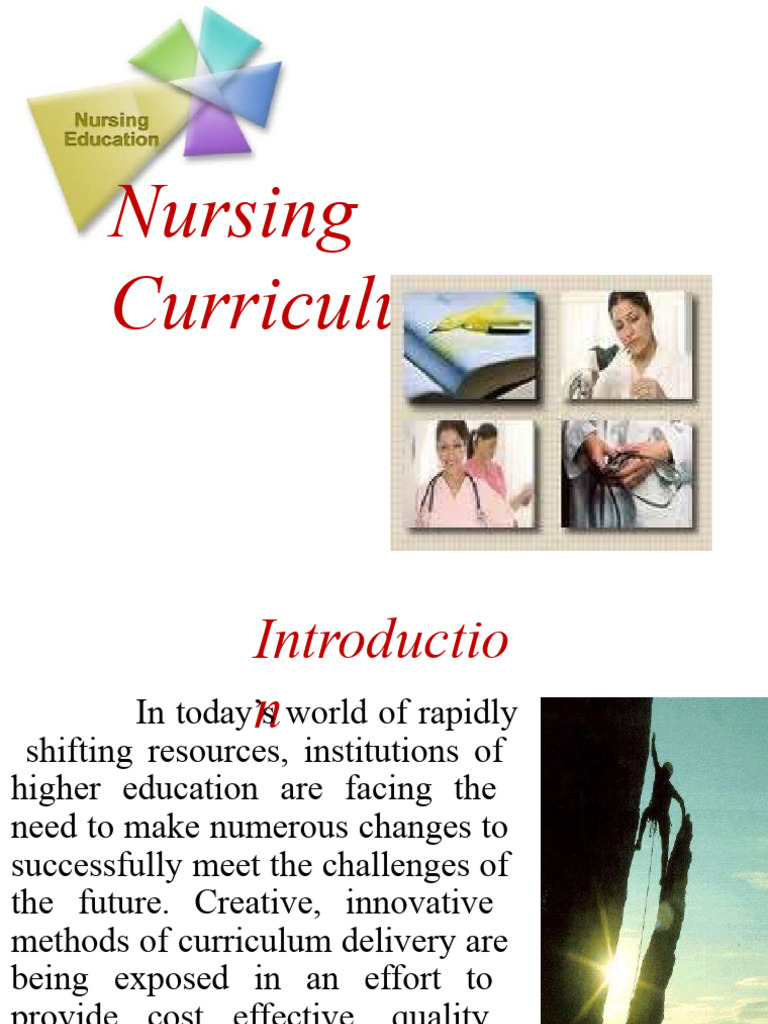 Nursing Curriculum Development Guide | PDF | Curriculum | Learning