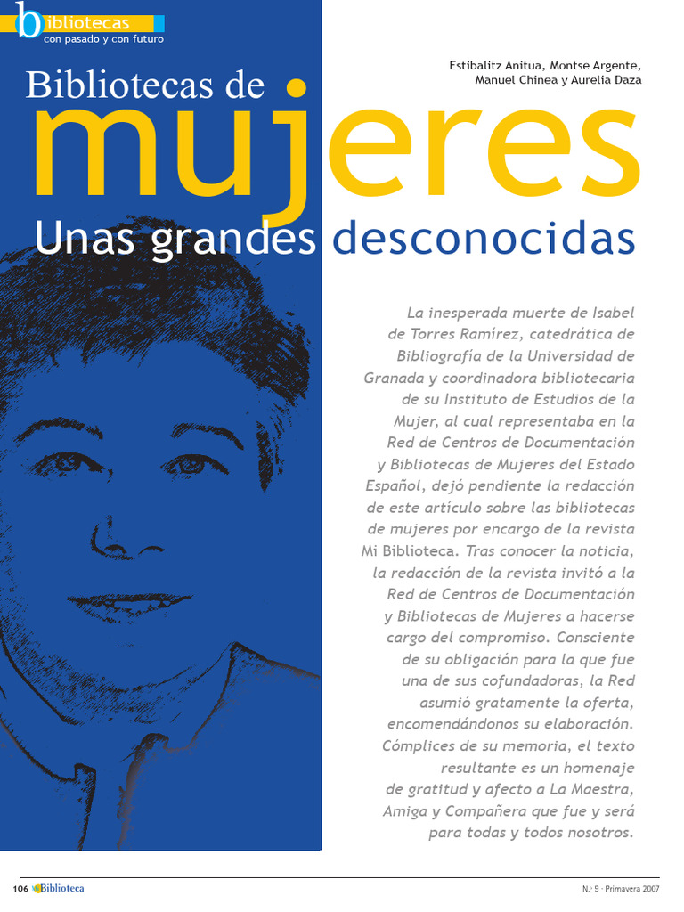 Biblioteca S de Mujeres PDF Bibliotecas Mujer