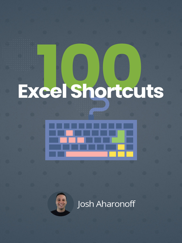 100 Essential Excel Shortcuts Guide | PDF | Microsoft Excel | Computing
