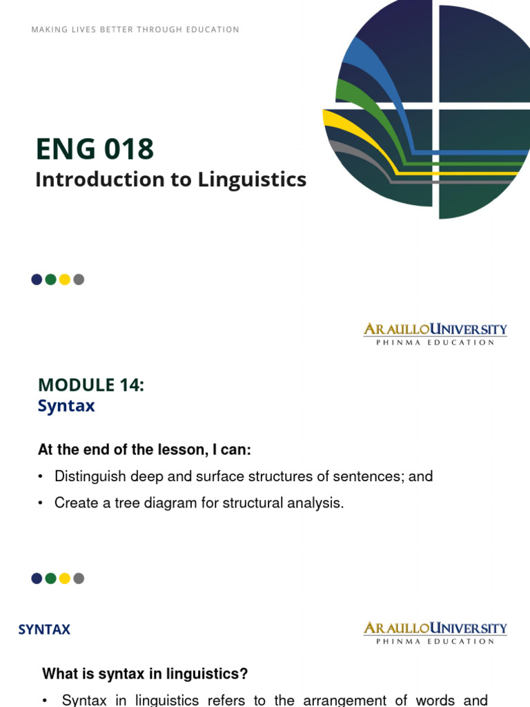 ENG 018 Modules 14 | PDF | Language Arts & Discipline | Science ...