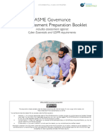 IASME Governance and Cyber Essentials Questions Booklet - Vevendine