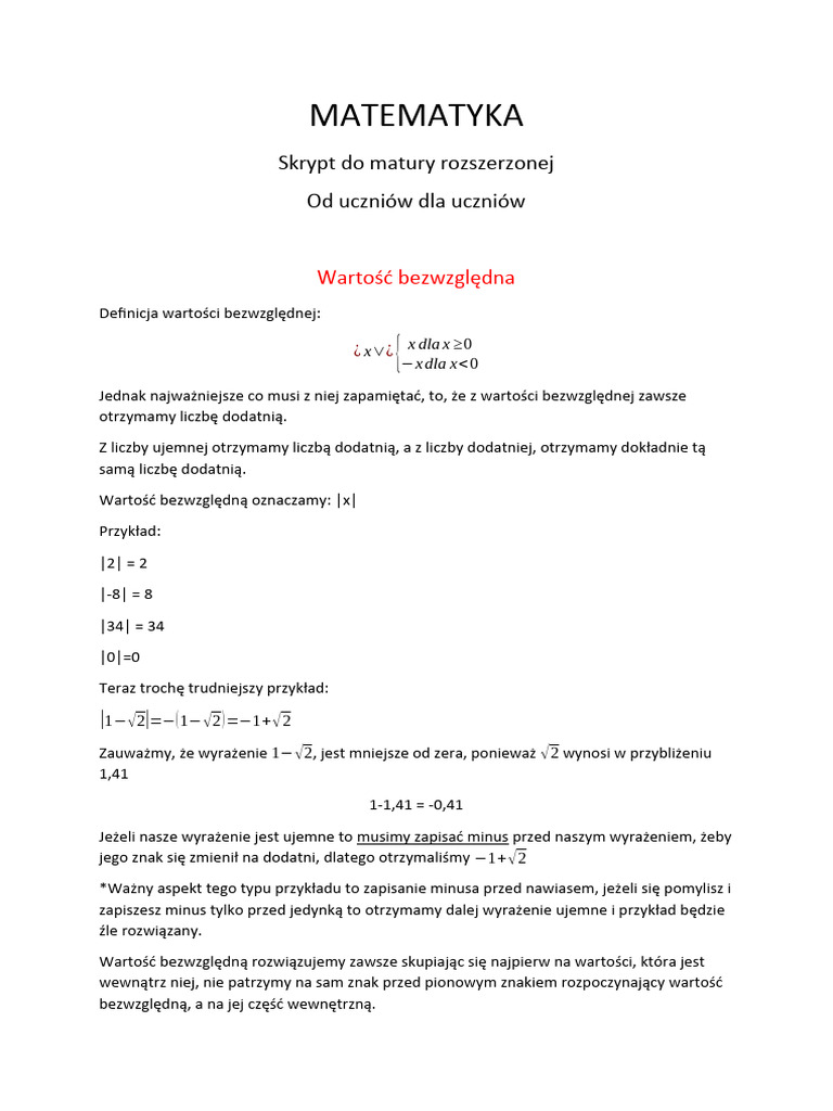 Matematyka Pdf
