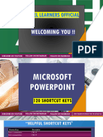 MS Power Point Shortcut Keys