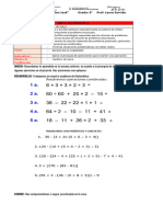 Plan Diario - 6° Semana 14