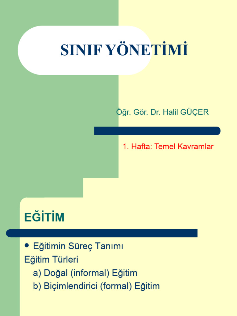 Temel Kavramlar | PDF
