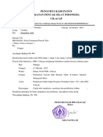 Surat Panggilan Atlet Ipsi 2023