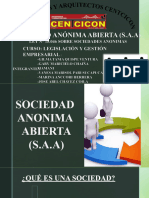 Diapositiva S.A.A. Exposicion