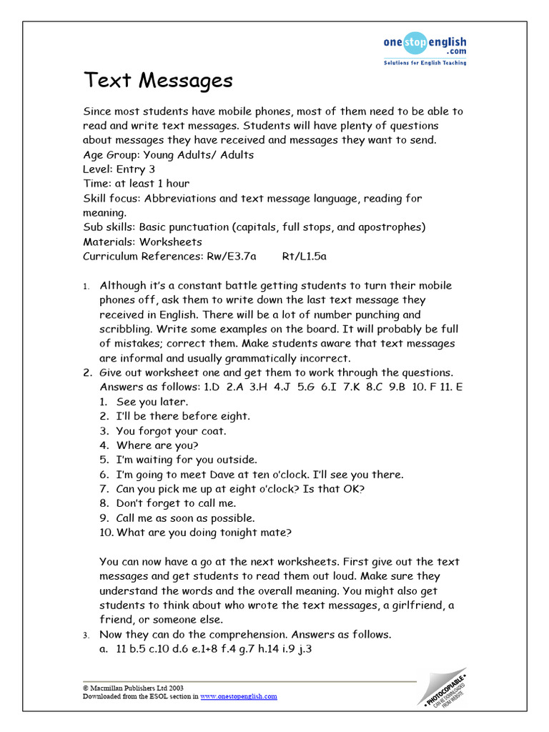 Message | PDF