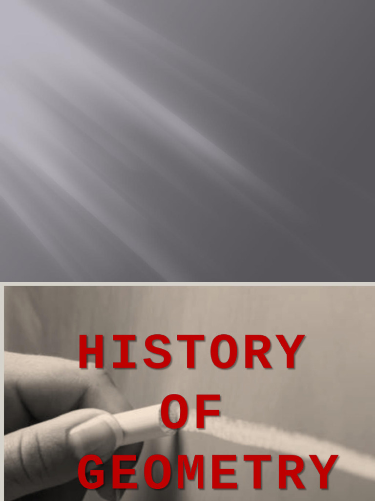 History of Geometry 1 PDF